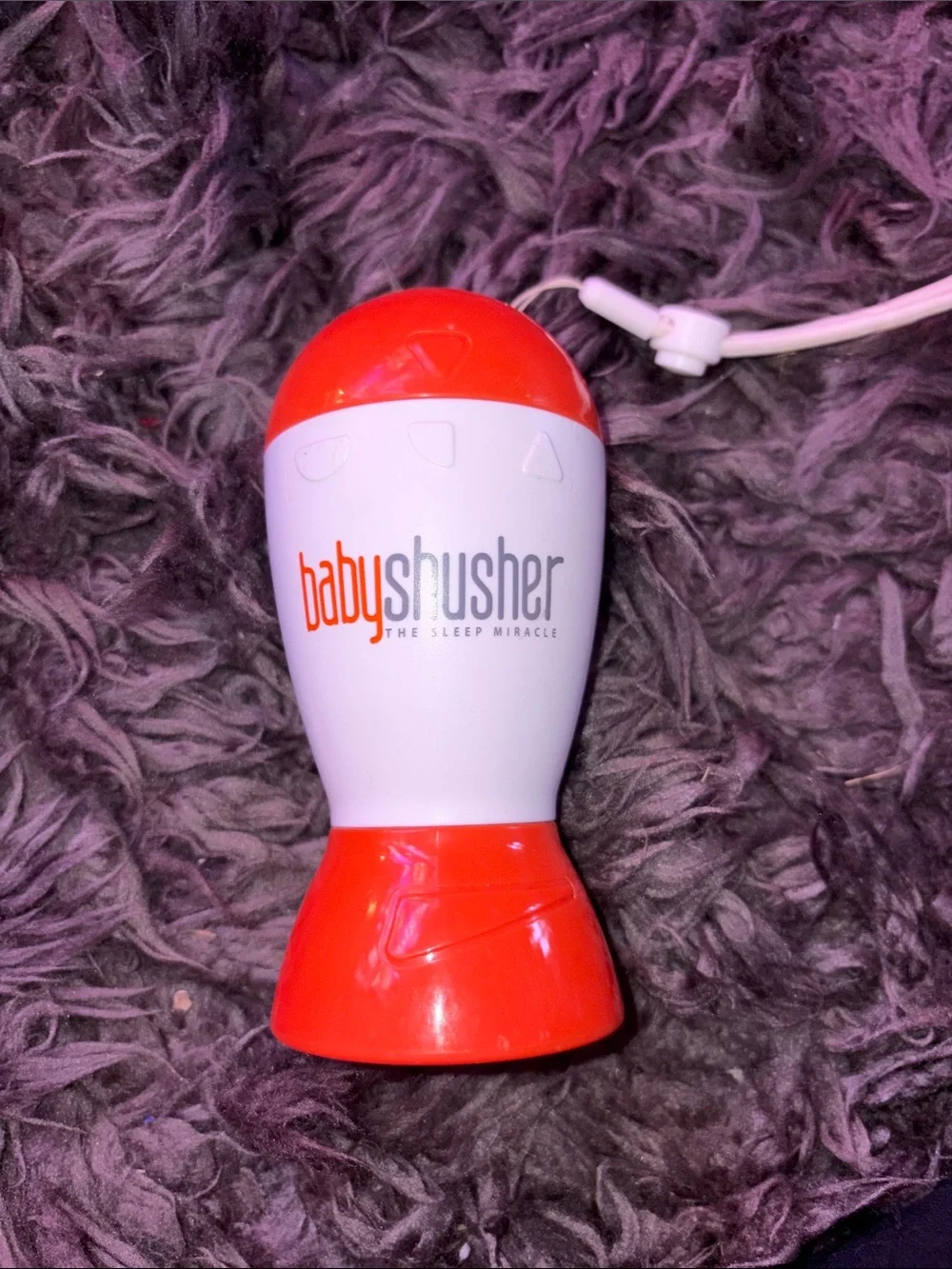 Baby Shusher Soothing Sleep Sounder - White & Red